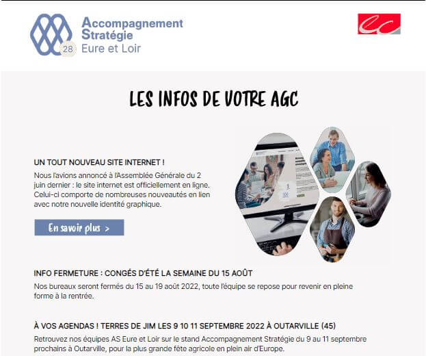 newsletter juillet/aout 2022