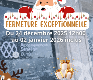 Fermeture exceptionnelle Noel