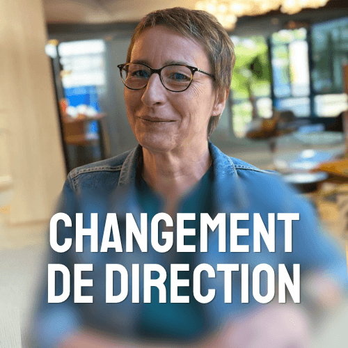 Changement de direction site web