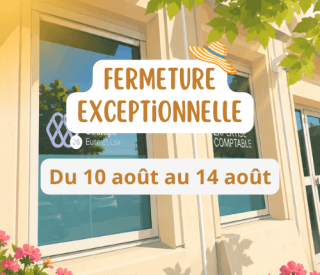 fermeture estivale site web