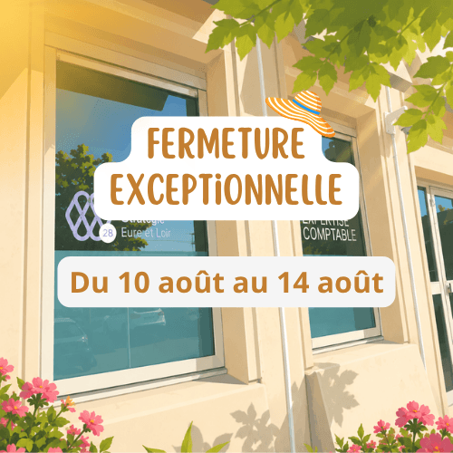 fermeture estivale site web